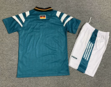 Retro 1996 Germany away kids  Soccer jersey