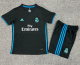 Retro 17/18  Real Madrid kids away Soccer jersey