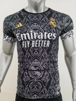 24-25 Real Madrid Special edition black Player Version Soccer Jersey