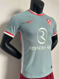 24/25 Atletico Madrid away Player Version Soccer Jersey