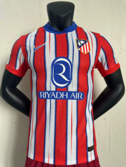 24/25 Atletico Madrid Home  Player Version Soccer Jersey