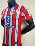 24/25 Atletico Madrid Home  Player Version Soccer Jersey