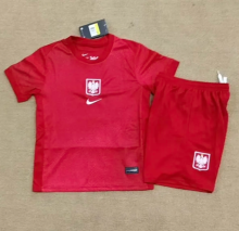 24/25 Poland kids away Soccer jersey