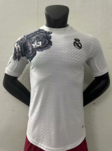 24-25 Real Madrid y3 white Player Version Soccer Jersey