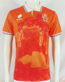 Retro 1996 Netherlands Home Soccer Jersey