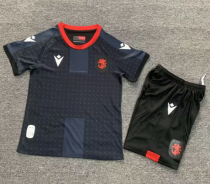 24/25 Georgia Second away kids Soccer Jersey