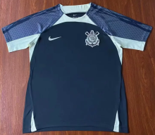 24/25 Corinthians Training suit black Fan Version  Soccer Jersey