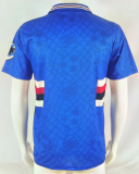 Retro 94/95  Sampdoria home  Soccer jersey