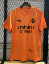 24-25 Real Madrid y3 yellow  Fans Version Soccer Jersey