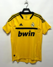 Retro 11/12 Real Madrid Goalie yellow  Soccer Jersey