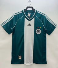 Retro 1998 Germany  Away Soccer  Jersey
