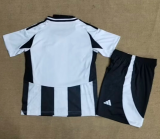 24/25  juventus Home Kids Soccer Jersey