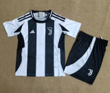 24/25  juventus Home Kids Soccer Jersey
