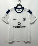 Retro 99/00  M-U away Soccer Jersey