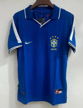 Retro 1997 Brazil  Away  Soccer Jersey