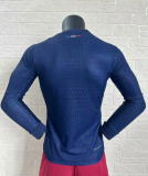 24/25 PSG home Long Sleeve Player Version Soccer Jersey