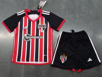 23/24  Sao Paulo away Kids Soccer Jersey