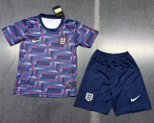 24/25  England training suit Kids Soccer Jersey