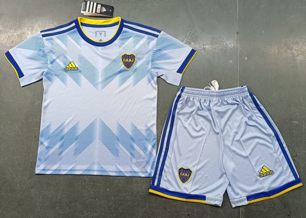 23/24 Boca Second away kids Soccer Jersey