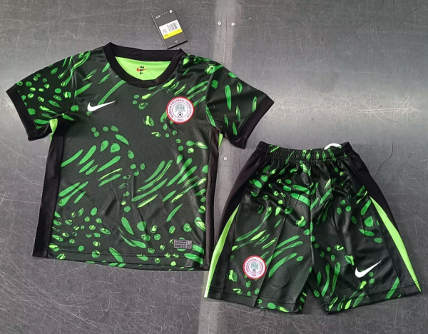 24/25  Nigeria away kids Soccer Jersey