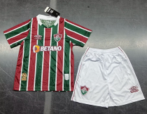 24/25 Fluminense home kids Soccer Jersey