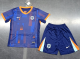 24/25  Netherlands away Kids Soccer Jersey