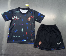 24/25  Portugal   training suit kids Soccer Jersey