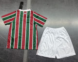 24/25 Fluminense home kids Soccer Jersey
