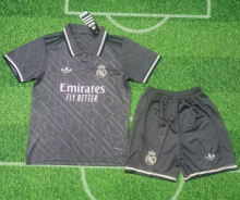 24/25  Real Madrid Second away kids Soccer jersey