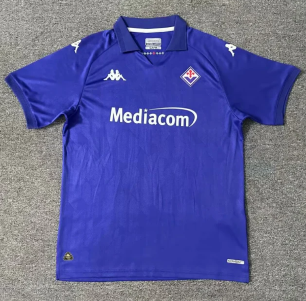 24/25 Florence home Fan Version Soccer Jersey