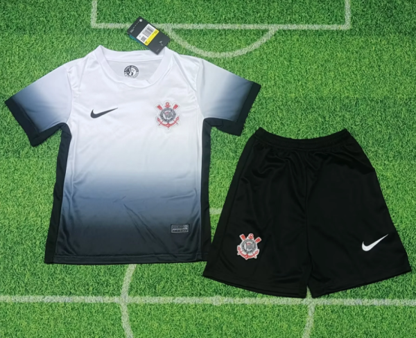 24/25 Corinthians home Kids  Soccer Jersey