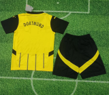 24/25 Dortmund home kids  Soccer Jersey