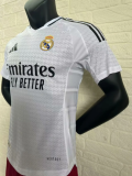24-25 Real Madrid home Player Version Soccer Jersey
