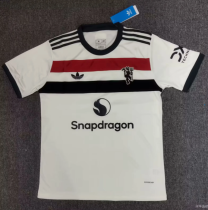 24-25 M-U Second away Fan Version Soccer Jersey