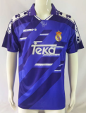Retro 94/96 Real Madrid away Soccer Jersey