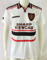 Retro 98/99  M-U away Soccer Jersey