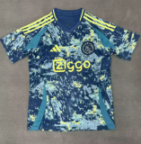 24-25 Ajax away Fan Version Soccer Jersey