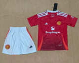 24-25 M-U home Fan Version Soccer Jersey