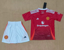 24-25 M-U home Fan Version Soccer Jersey