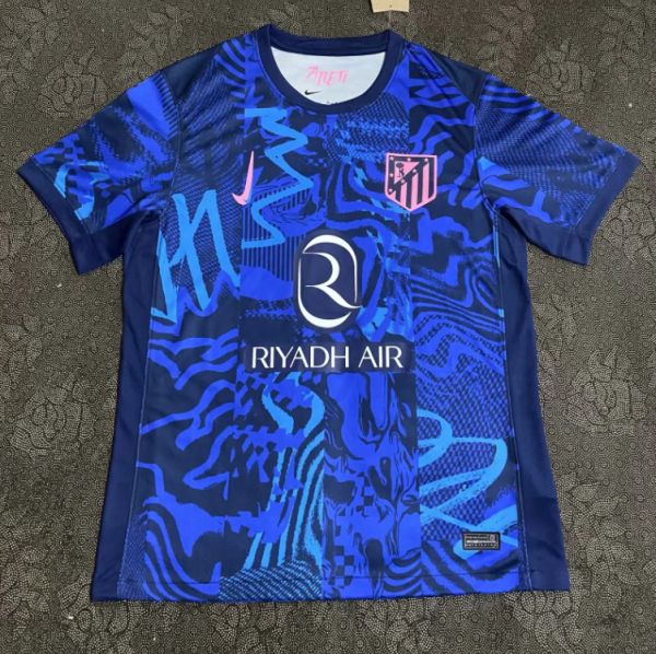 24/25 Atletico Madrid Second away  Fan Version  Soccer Jersey