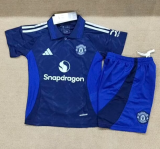 24-25 M-U away kids Soccer Jersey