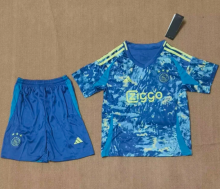 24-25 Ajax away kids  Soccer Jersey