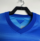 Retro 2014 Brazil  Away Socce Jersey