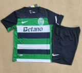 24/25 Lisbon home kids Soccer Jersey