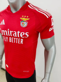 24/25 Benfica Home Player Version Soccer Jersey