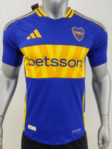 24/25 Boca home Player Version Soccer Jersey