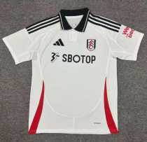 24/25 Fulham Home Fan Version Soccer Jersey