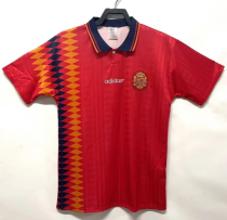 Retro 1994 Spain Home Soccer Jersey