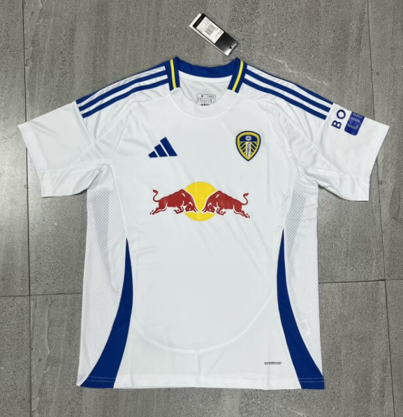 24/25 Leeds United Home Fan Version  soccer Jersey