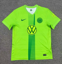 24/25 Wolfsburg home Fans Version  Soccer Jersey